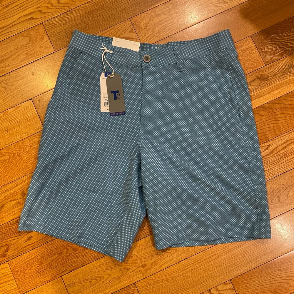 Southern Tide T3 Gulf Milcreek Shorts Mens‎ Polka Dots Golf French Lilac 30 NWT